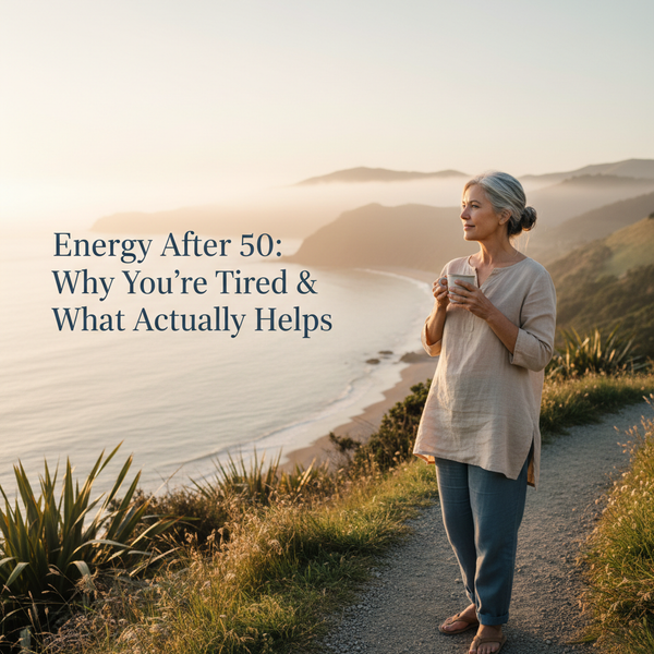 Energy After 50: Why You’re Tired and What Actually Helps