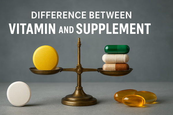 Essential Guide: Difference Between Vitamin and Supplement 2026