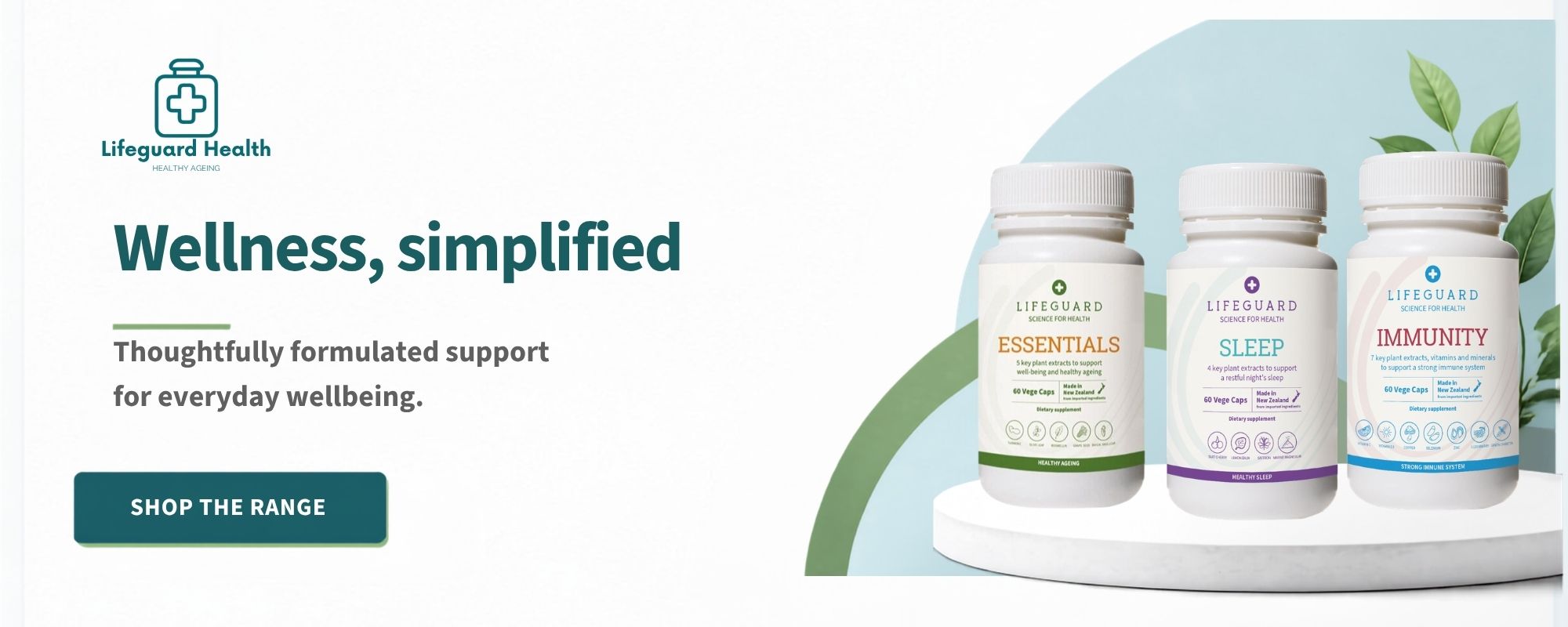 Wellness, simplified - Shop the range